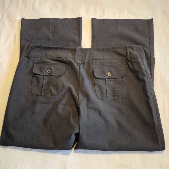 Penningtons women's size 20 black dress pants stretch fabric, VGUC - Picture 5 of 8